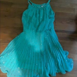 Super cute Polka Dot and Teal dress!